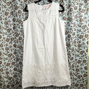 NWT Fresh Produce White Eyelet Lace Dress Sz Small